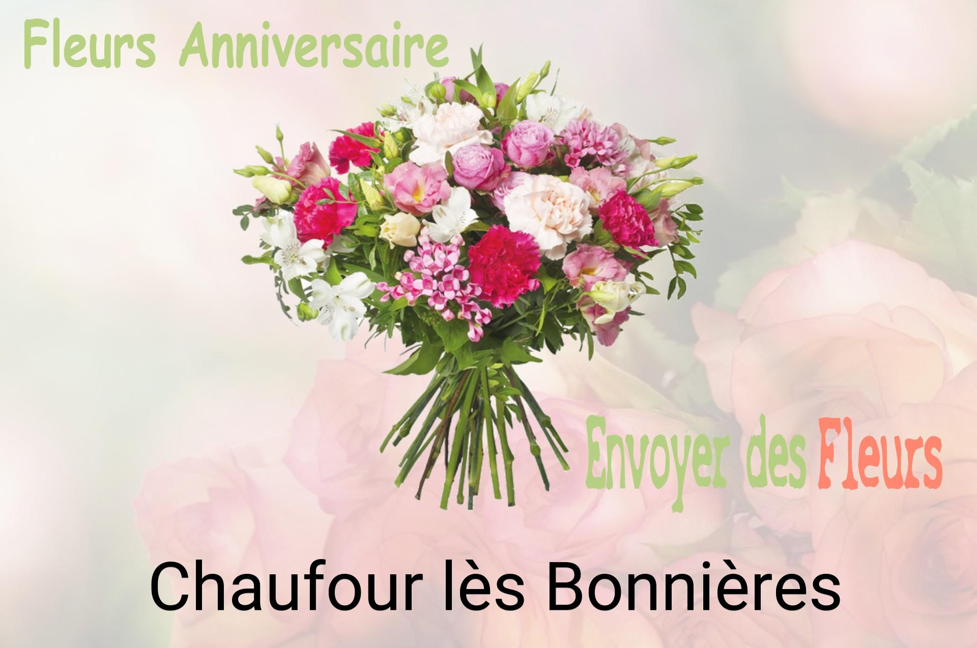 Bouquet de fleurs d’anniversaire livré à Chaufour-lès-Bonnières