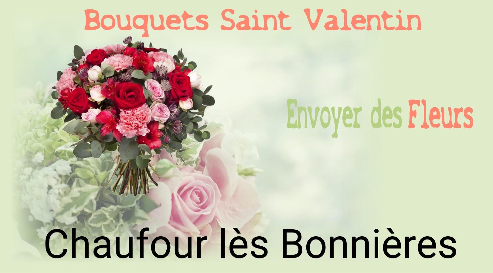 Roses de Saint-Valentin livrées à Chaufour-lès-Bonnières